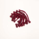 Small Round Beaded Hair Ties - Image 3