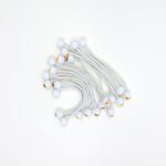 Small Round Beaded Hair Ties - Image 4