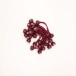 Large Round Beaded Hair Ties - Image 3