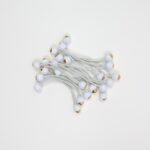 Large Round Beaded Hair Ties - Image 4