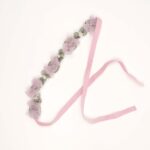 Lavender Bloom Baby Headband - Image 2