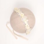 Rosette Lace Baby Headband - Image 3