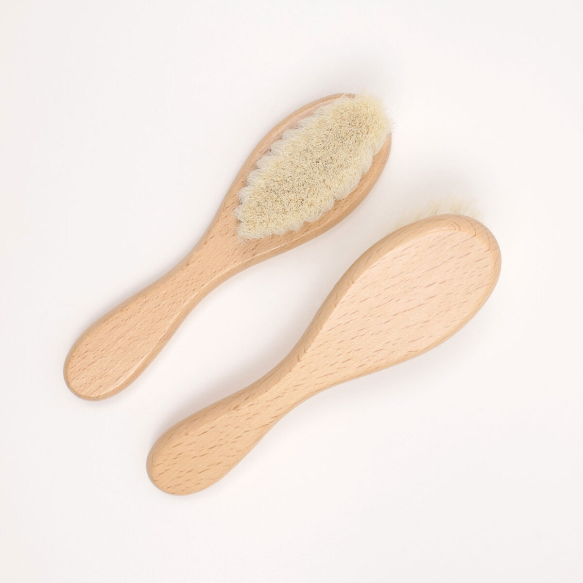 Natural Baby Hair Brush - Image 2