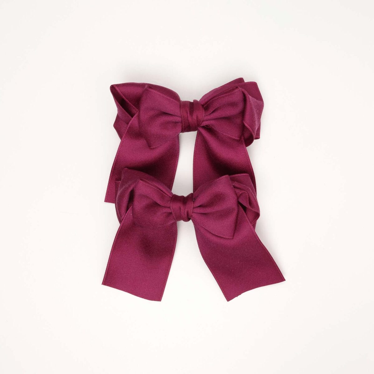 Satin Bows Hair Clips - Image 6