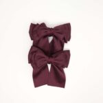 Satin Bows Hair Clips - Image 5