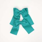 Satin Bows Hair Clips - Image 8