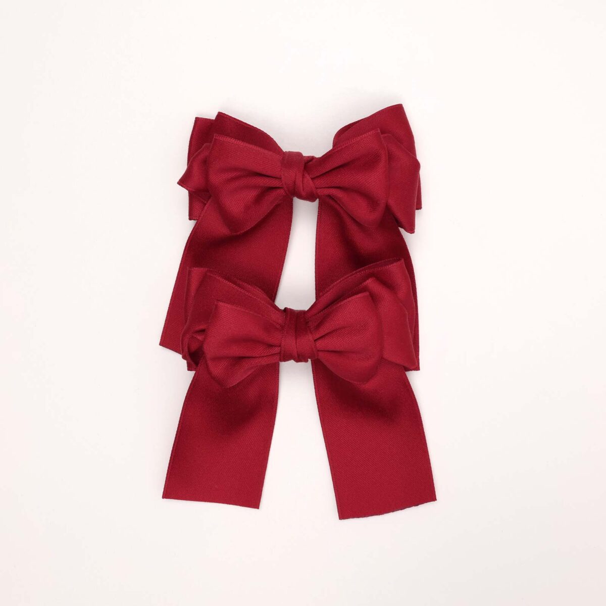 Satin Bows Hair Clips - Image 10