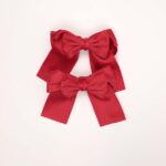 Satin Bows Hair Clips - Image 3