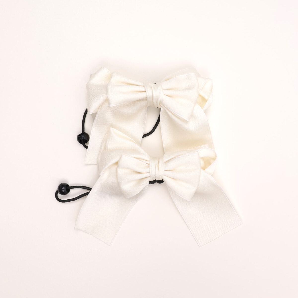 Soft Fabric Bow Hair Ties - Image 5