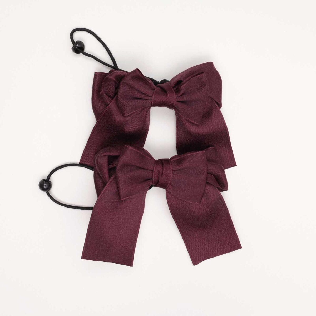 Soft Fabric Bow Hair Ties - Image 4