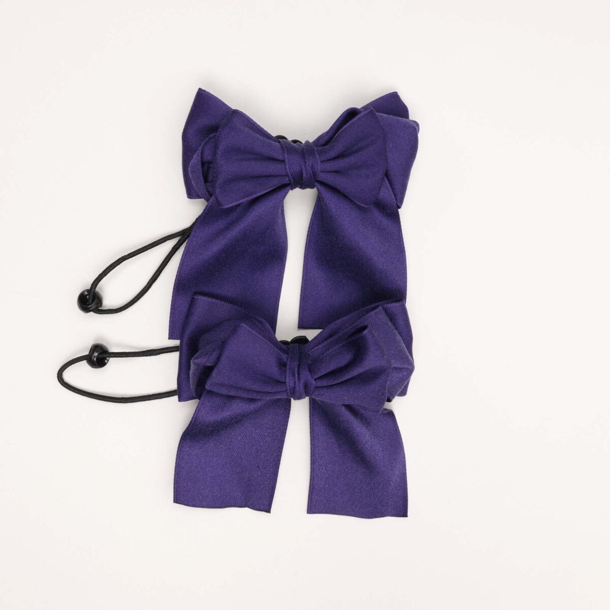 Soft Fabric Bow Hair Ties - Image 10