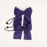 Soft Fabric Bow Hair Ties - Image 10