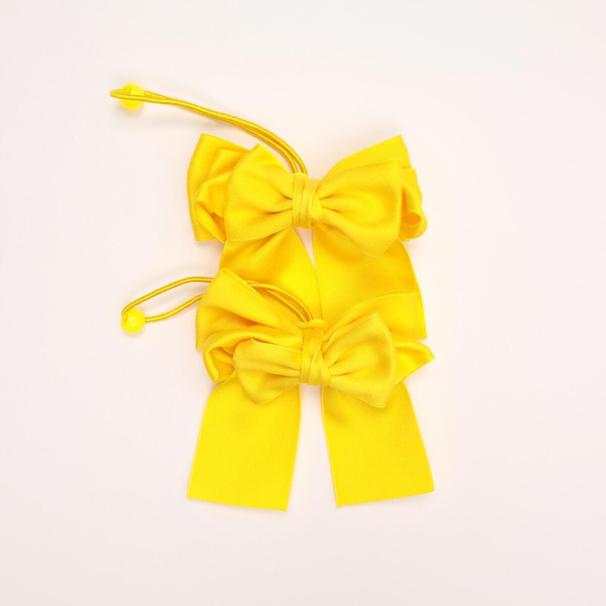 Soft Fabric Bow Hair Ties - Image 9
