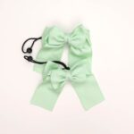 Soft Fabric Bow Hair Ties - Image 7