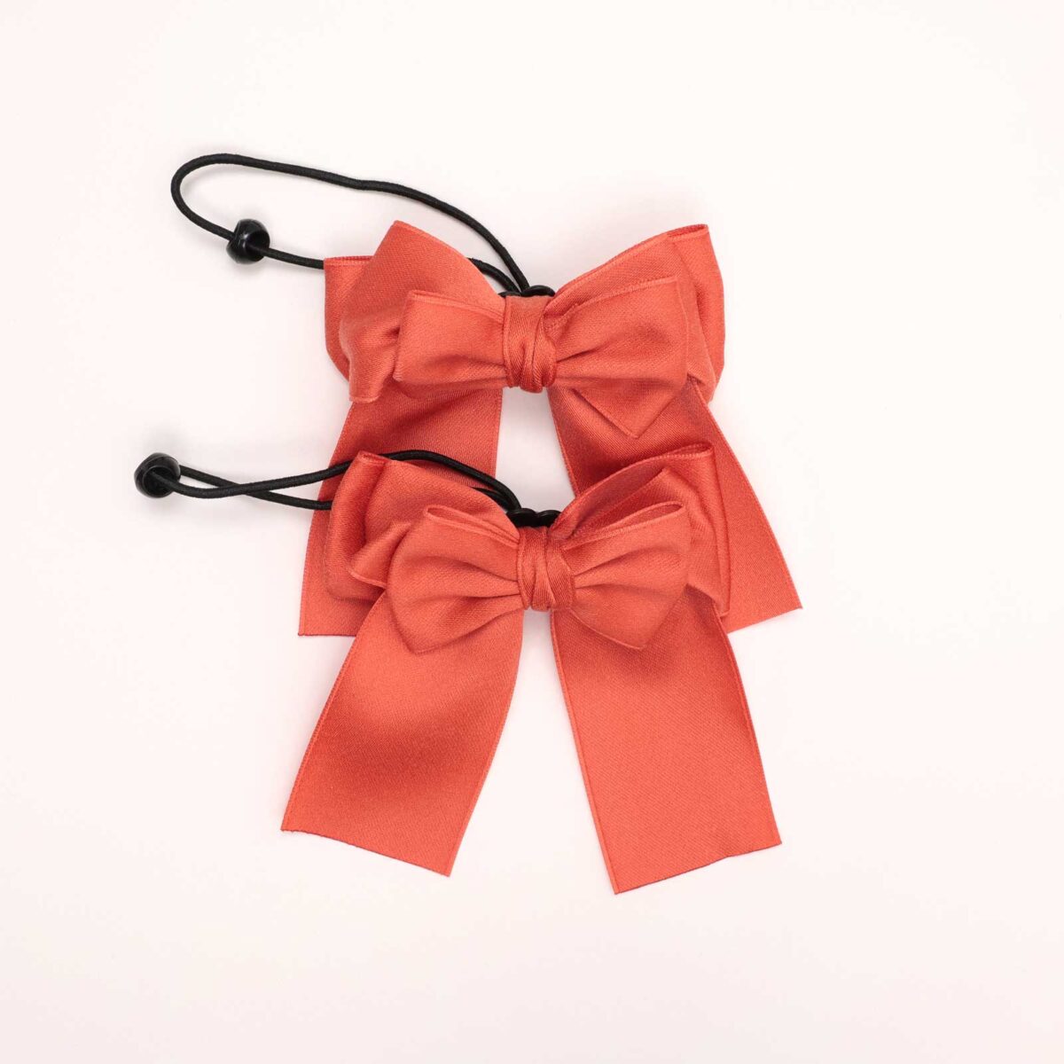 Soft Fabric Bow Hair Ties - Image 18