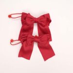Soft Fabric Bow Hair Ties
