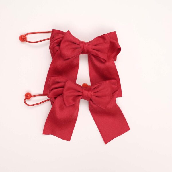 Soft Fabric Bow Hair Ties