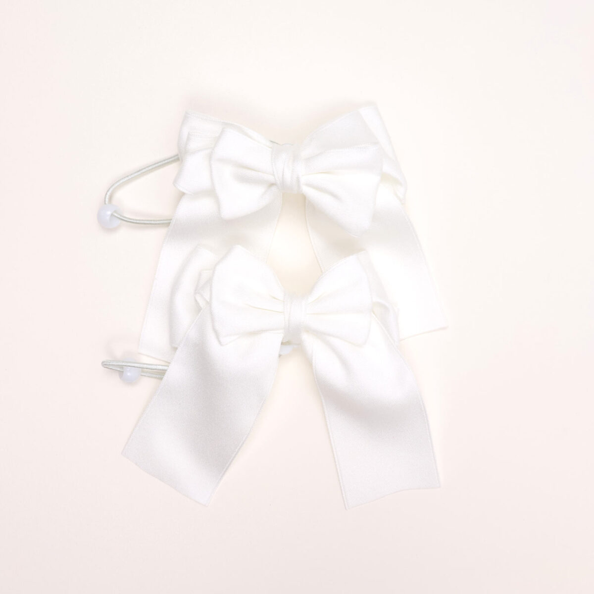 Soft Fabric Bow Hair Ties - Image 3