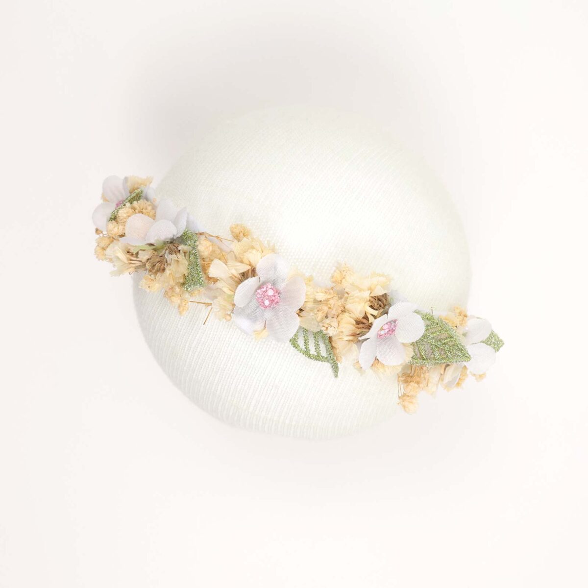 Baby Floral Crown Headband - Image 1