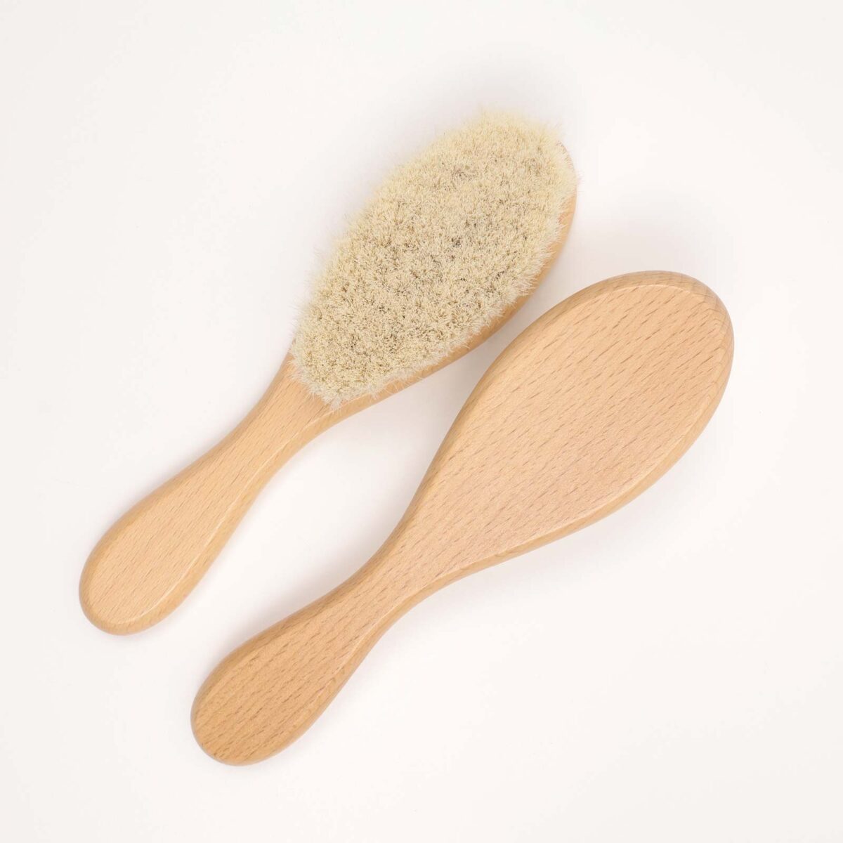 Natural Baby Oval Hair Brush - Image 2