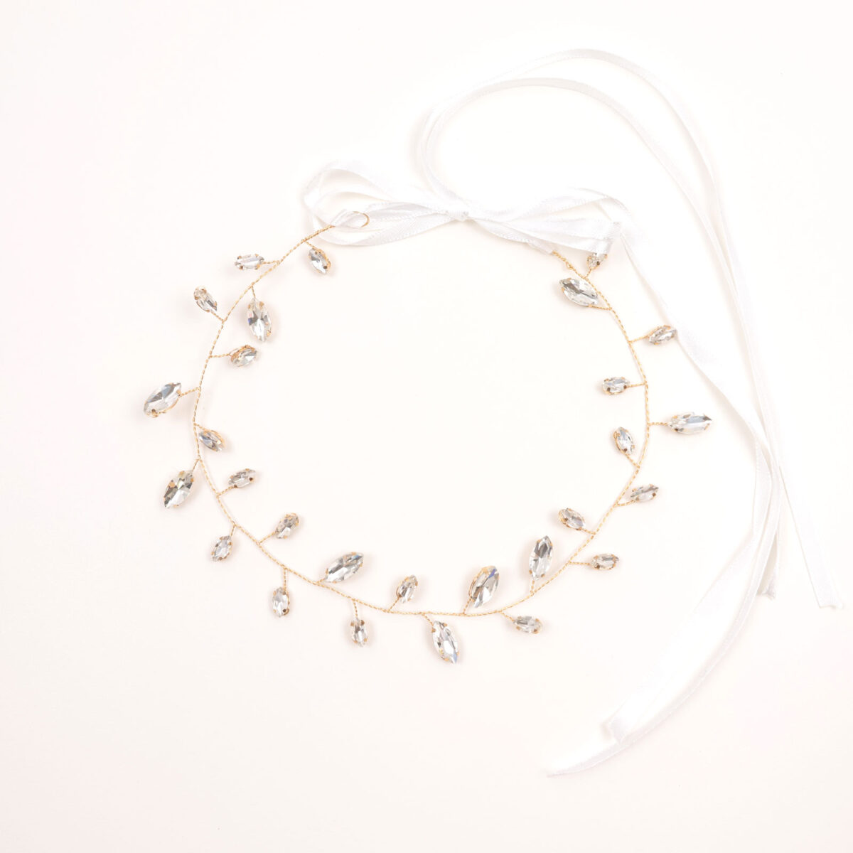 Crystal Leaf Hairband - Image 1