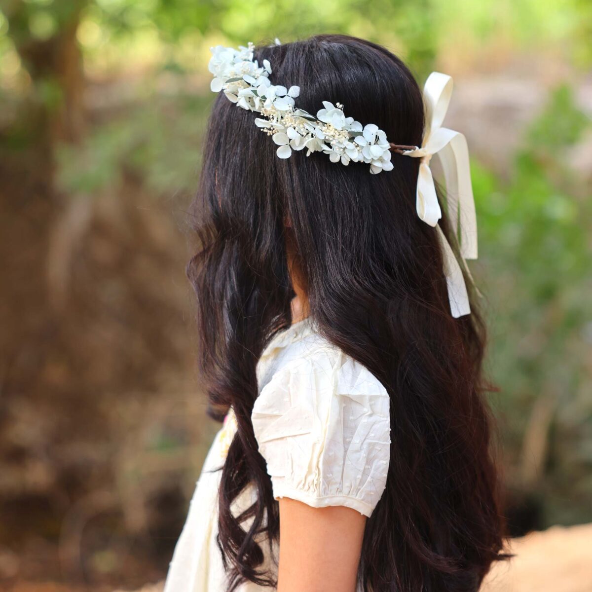 Hydrangea Flower Crown - Image 1