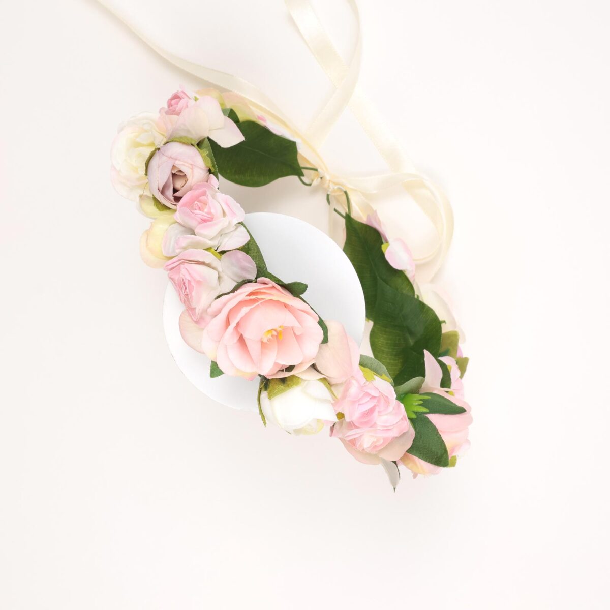 Ivory Rose Crown - Image 2
