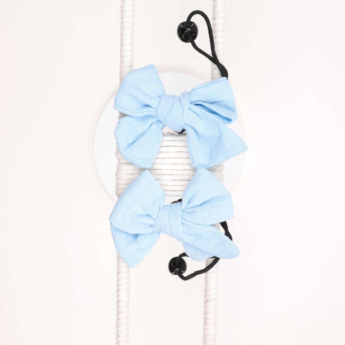 Fabric Bow Hair Ties - Image 6