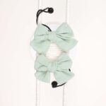 Fabric Bow Hair Ties