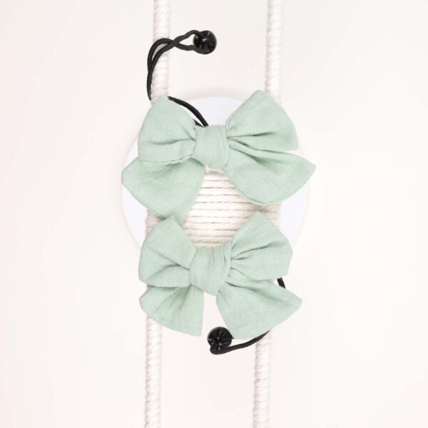 Fabric Bow Hair Ties