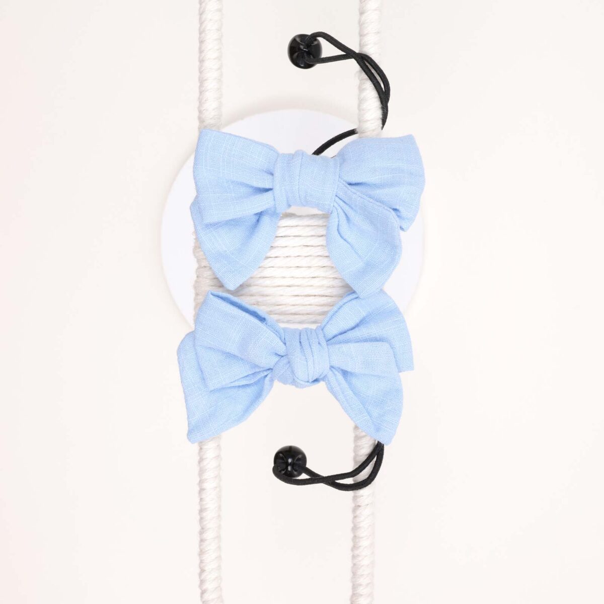Fabric Bow Hair Ties - Image 5