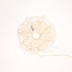 Vintage Lace Trim Scrunchie - Image 4