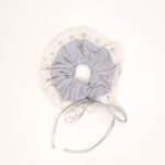 Vintage Lace Trim Scrunchie - Image 2