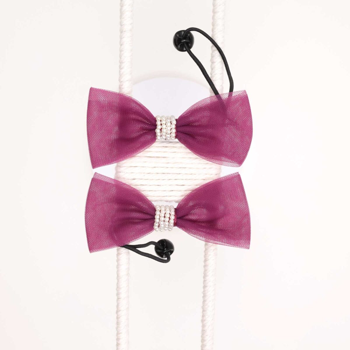 Sheer Bow Hair Ties - Image 23