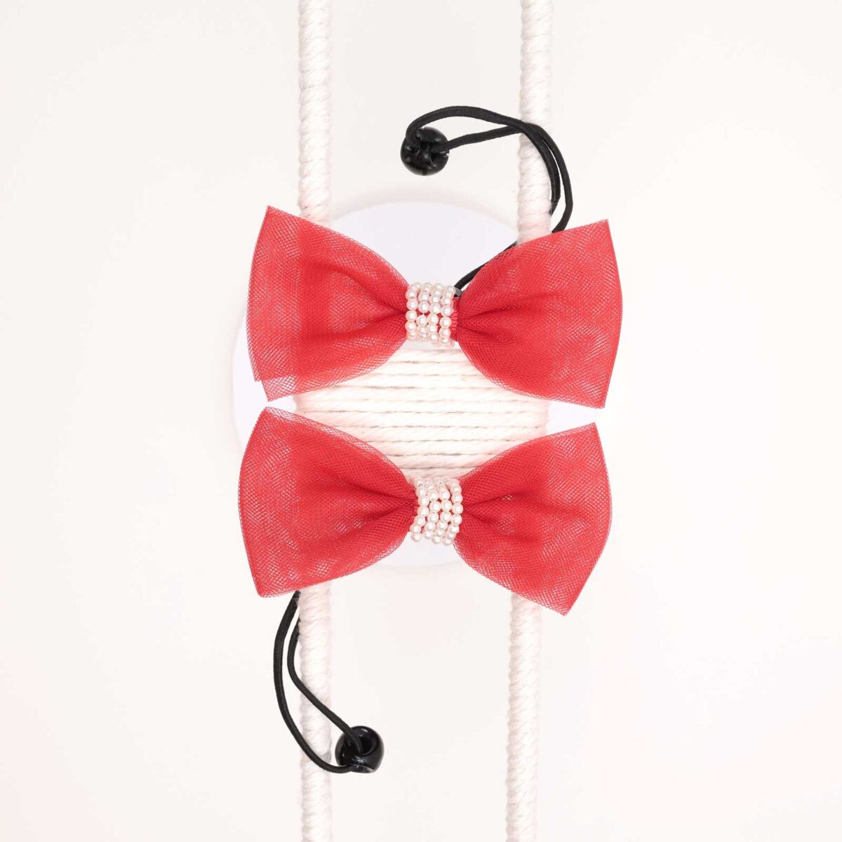 Sheer Bow Hair Ties - Image 4