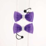 Sheer Bow Hair Ties