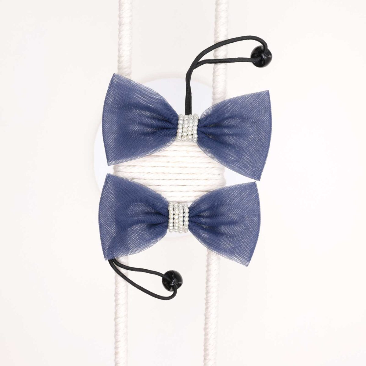 Sheer Bow Hair Ties - Image 3