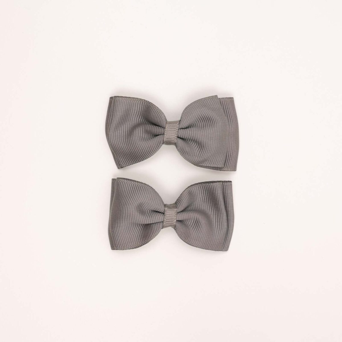 Classic Double Bow Hair Clips - Image 1