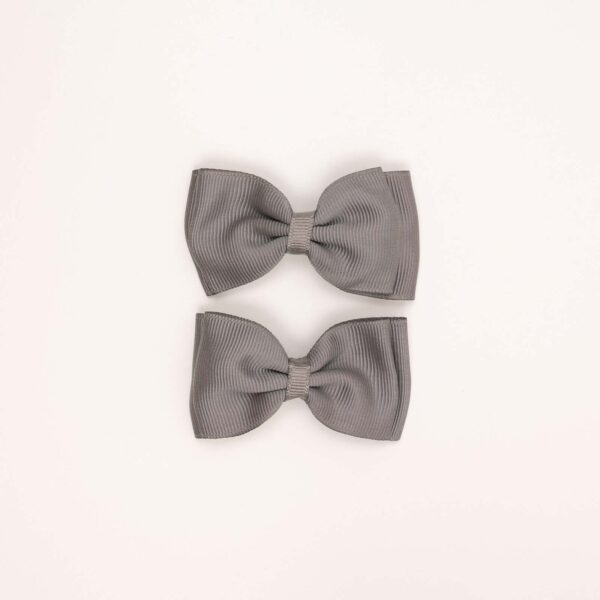 Classic Double Bow Hair Clips