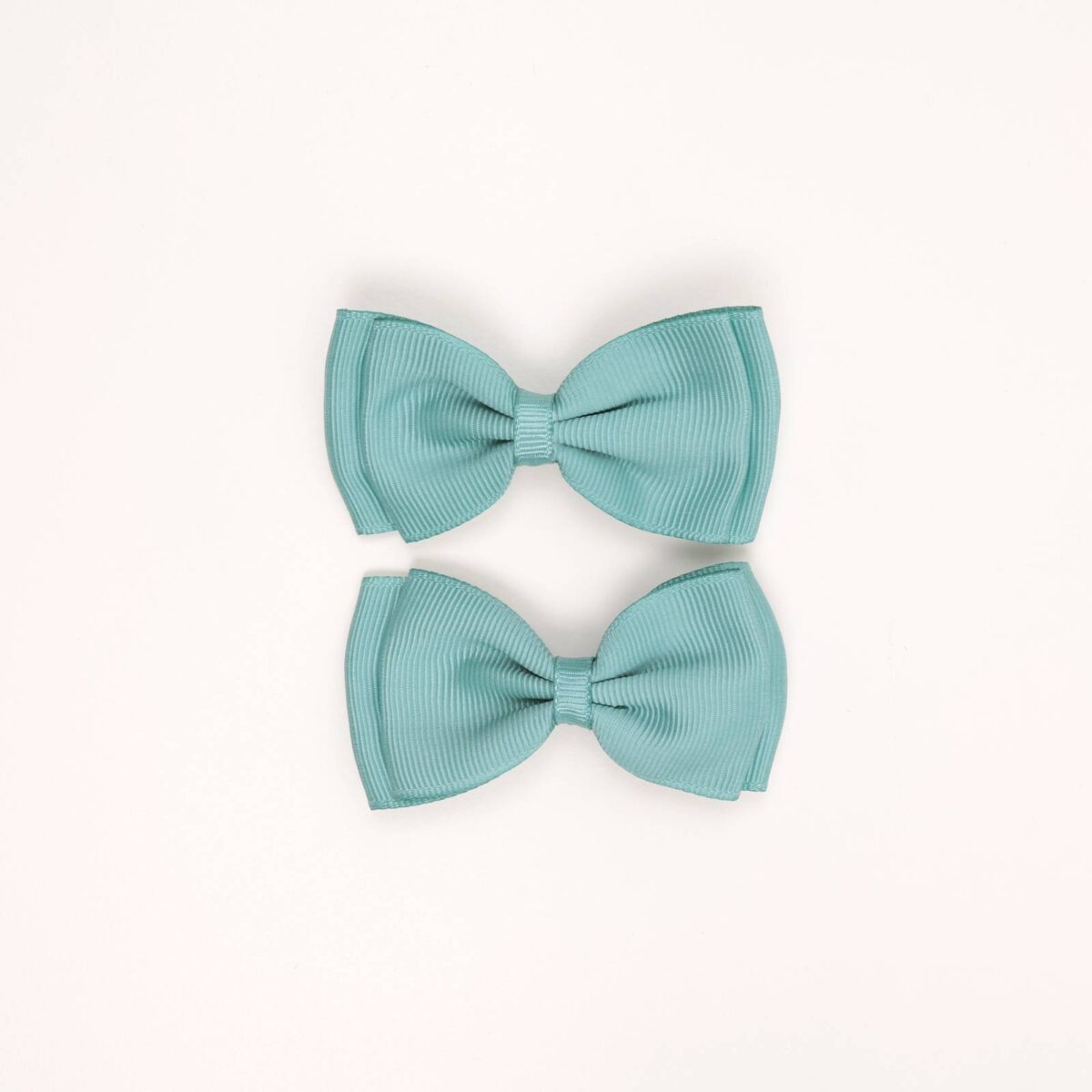Classic Double Bow Hair Clips - Image 6