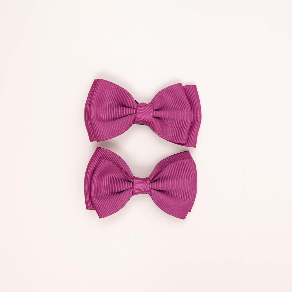Classic Double Bow Hair Clips - Image 8