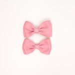 Classic Double Bow Hair Clips - Image 7