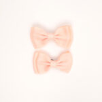 Classic Double Bow Hair Clips - Image 5
