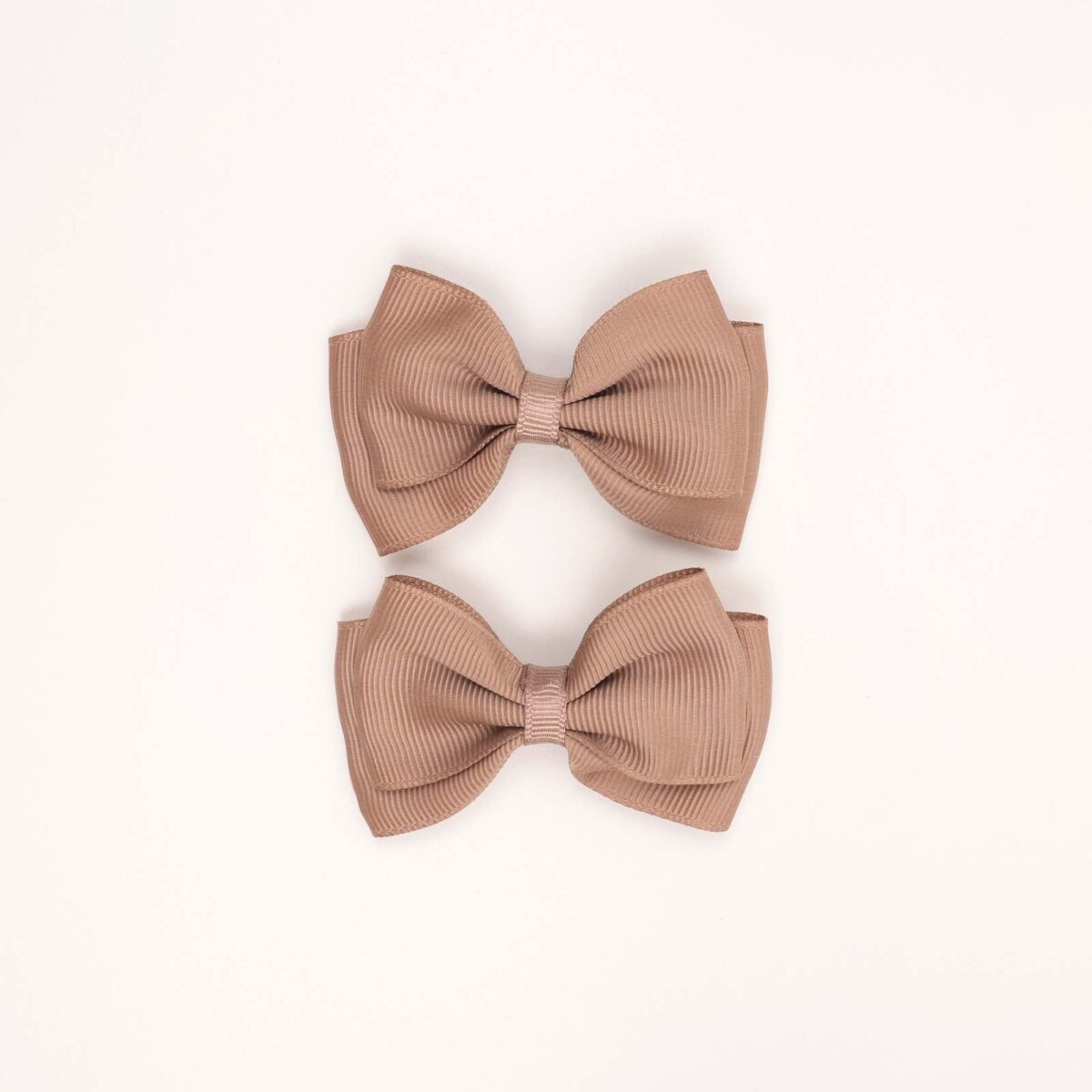 Classic Double Bow Hair Clips - Image 3