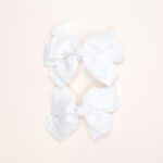 Layered Bow Hair Clips