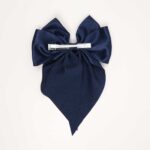 Glossy Long-Tail Bow Hair Clip - Image 3
