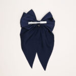 Satin Long-Tail Bow Hair Clip - Image 3