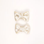 Satin Bow Hair Clips - Image 2