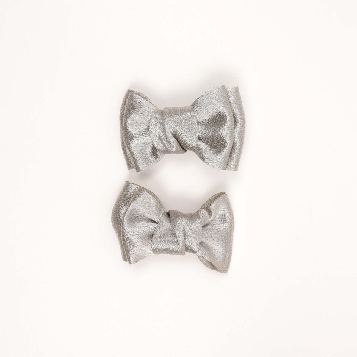 Satin Bow Hair Clips - Image 4