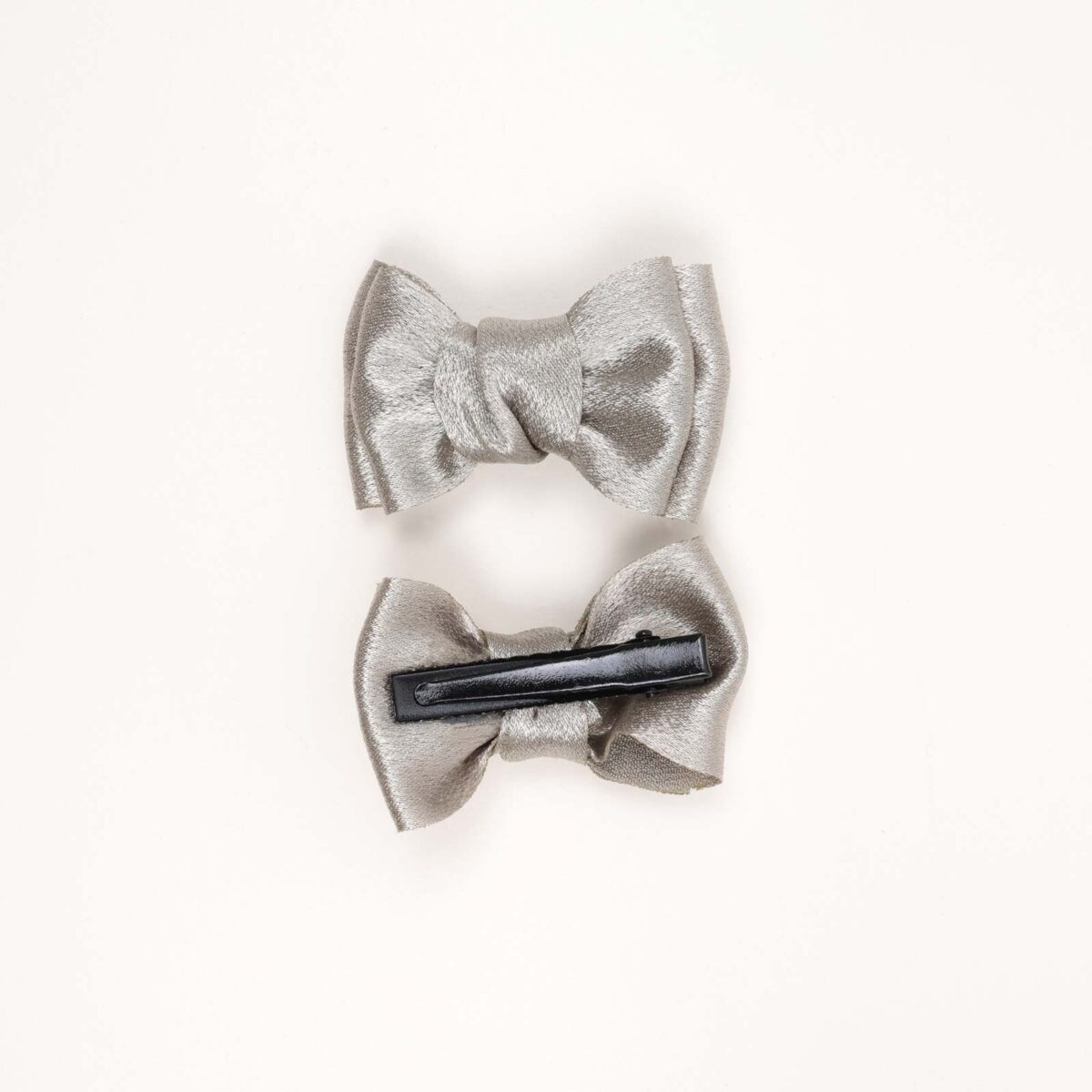 Satin Bow Hair Clips - Image 3
